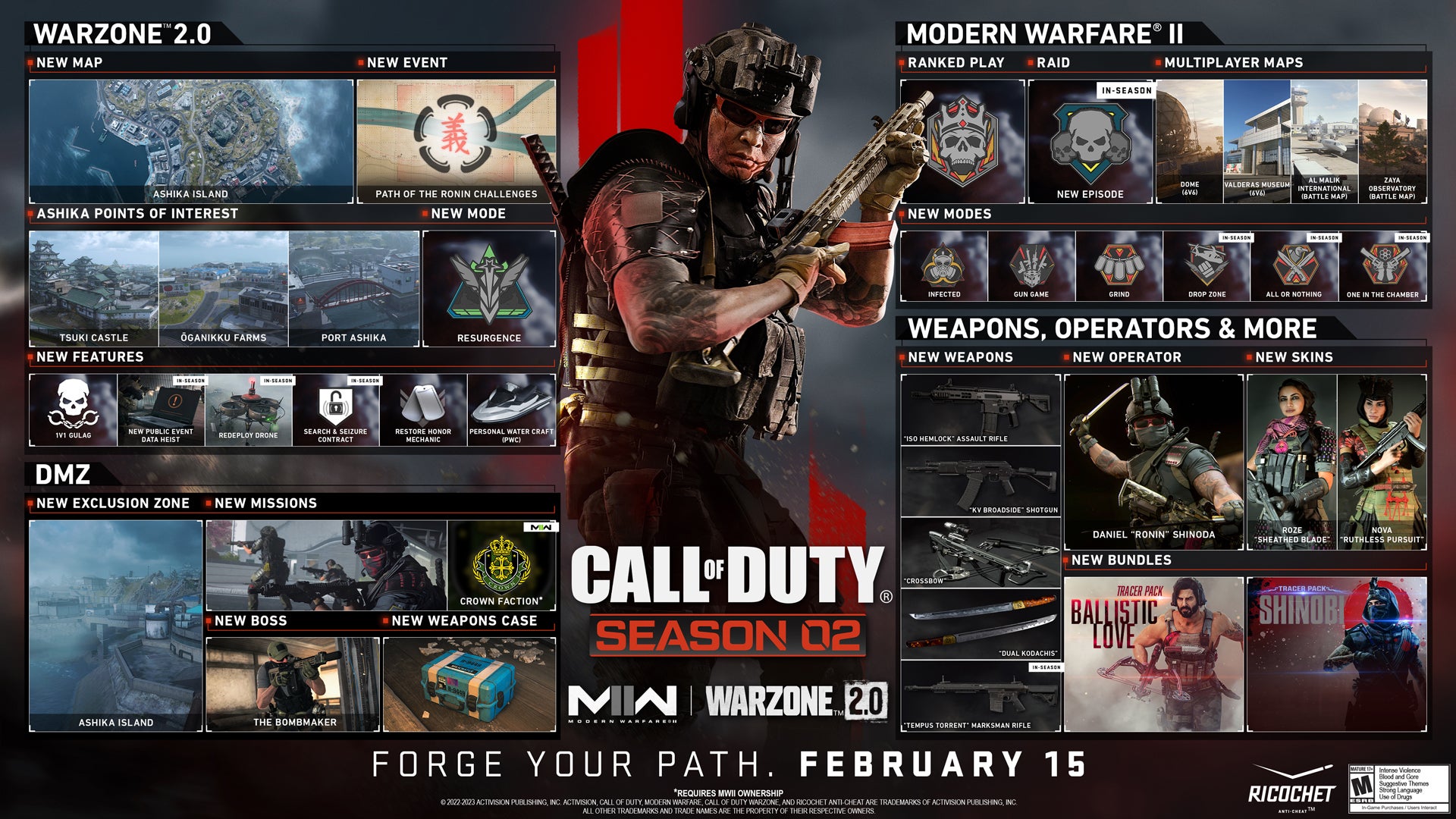 Call of Duty: Modern Warfare 2 dan Warzone 2 Musim 2 dimulai 15 Februari